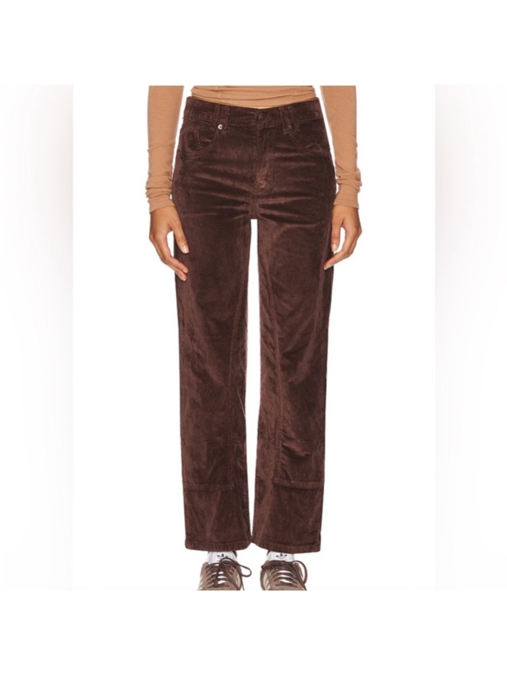 We The Free Chocolate Brown Corduroy Pants